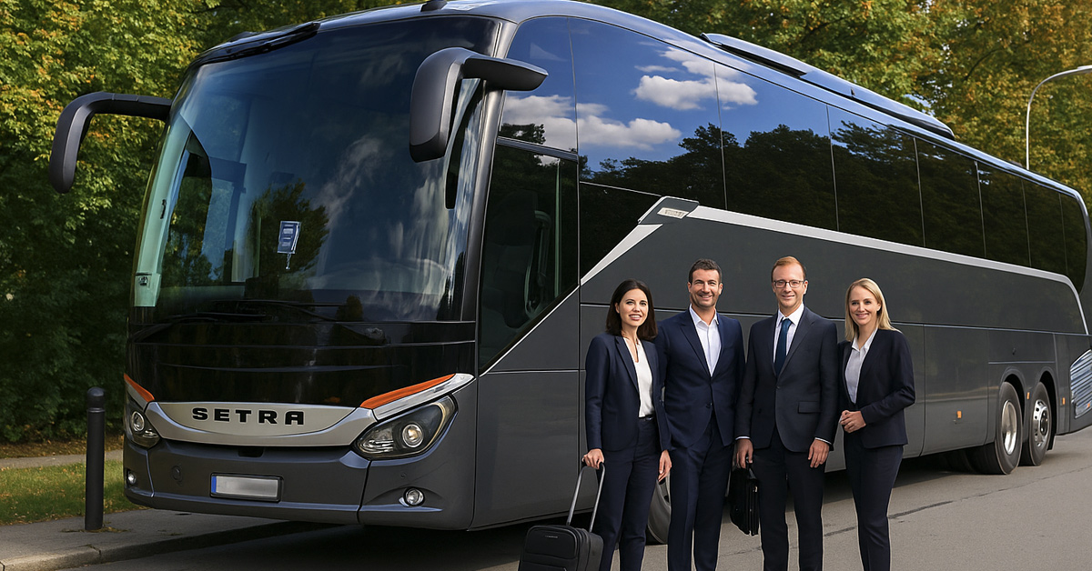 busfahrt-gruppe-bussines-1200×628 Moderner Reisebus mit Busfahrer-Team von Busunternehmen Frankfurt – European Bus Service
